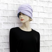 石墨烯眼罩帽(紫/灰)