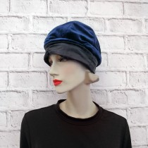 超導石墨烯眼罩帽(黑/深藍)